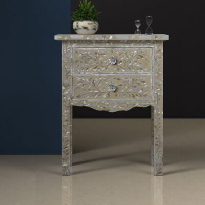 Mother Of Pearl End Table