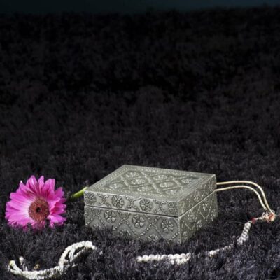 Embossed metal Box
