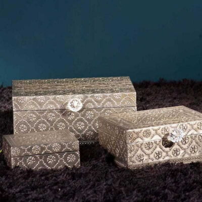 Embossed Gift Box Set of 3