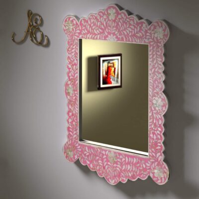Pearl Bathroom Mirror Frame