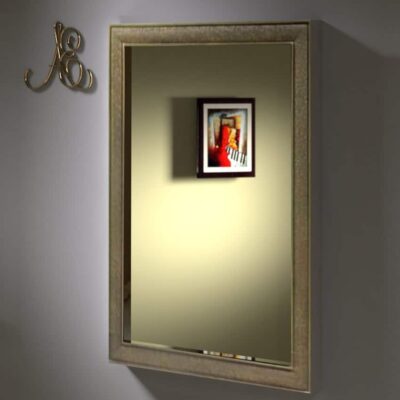 Vintage Brass Mirror Frame