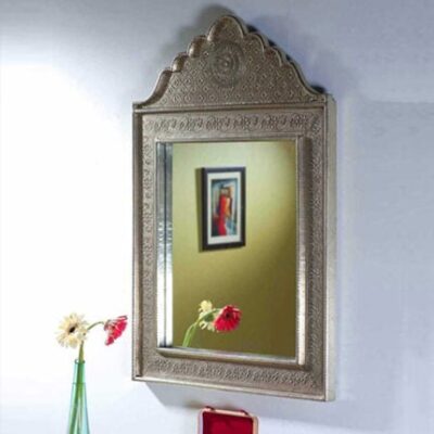 Metal Finish Bathroom Mirrors