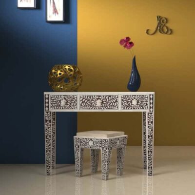 Inlay Laptop table Set