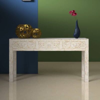 Pearl Inlay Knock Down Table