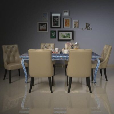 Pearl Inlay Dining Table