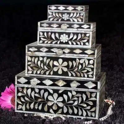 Inlay Box Set of 4